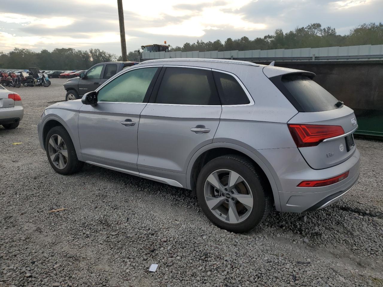 2023 Audi Q5 VIN WA1BBAFY5P2015687 Copart auction photo, all over damage thumbnail 2