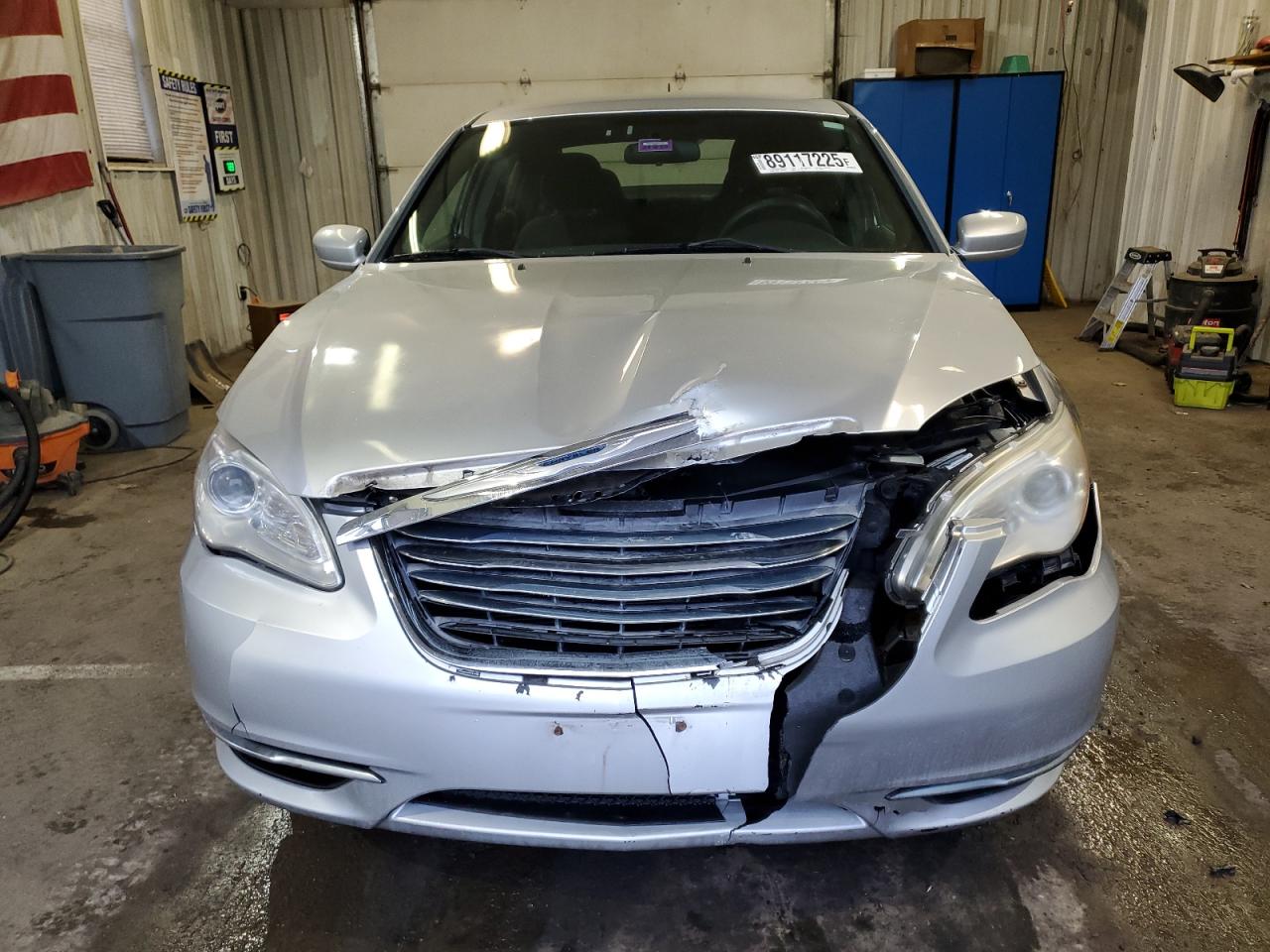 2012 Chrysler 200 VIN 1C3CCBAB7CN320329 Copart auction photo, front end / minor dent/scratches damage thumbnail 5