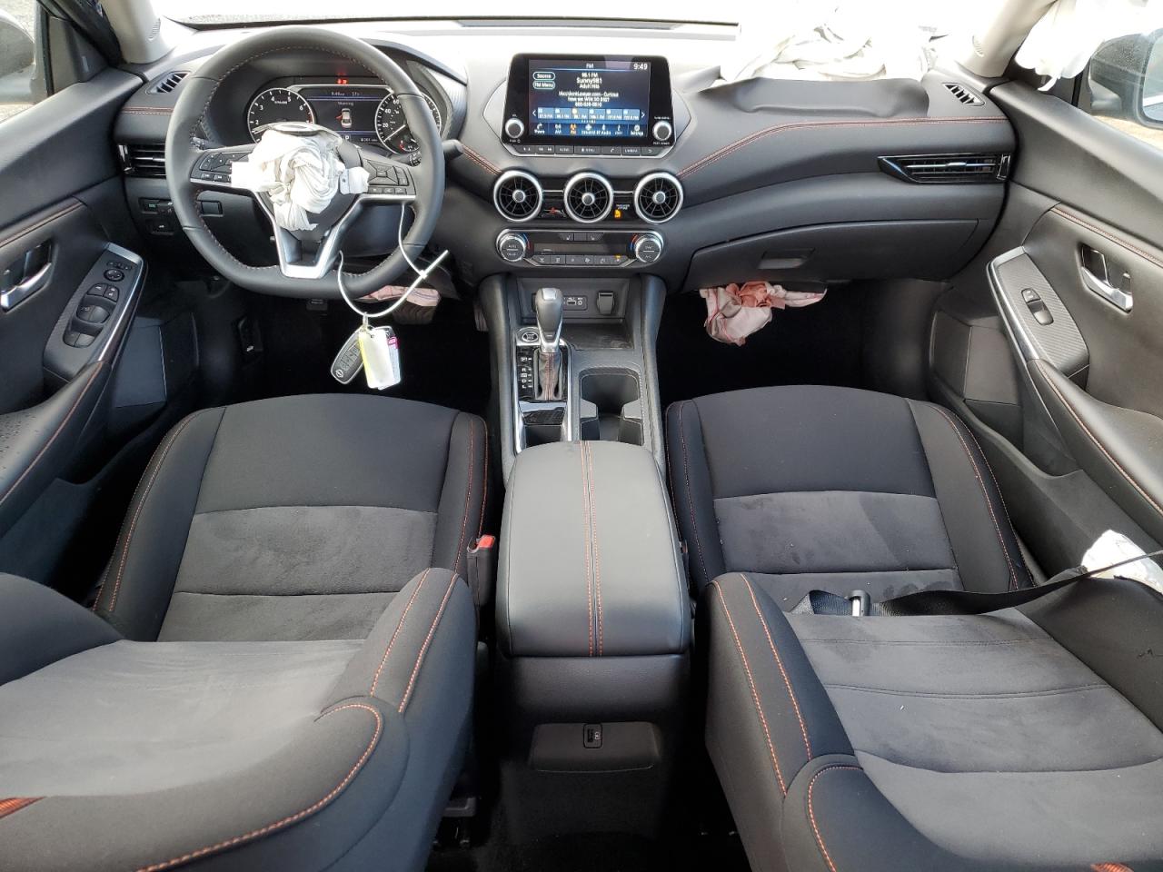2024 Nissan Sentra VIN 3N1AB8DV6RY320786 Copart auction photo, front end / minor dent/scratches damage thumbnail 8