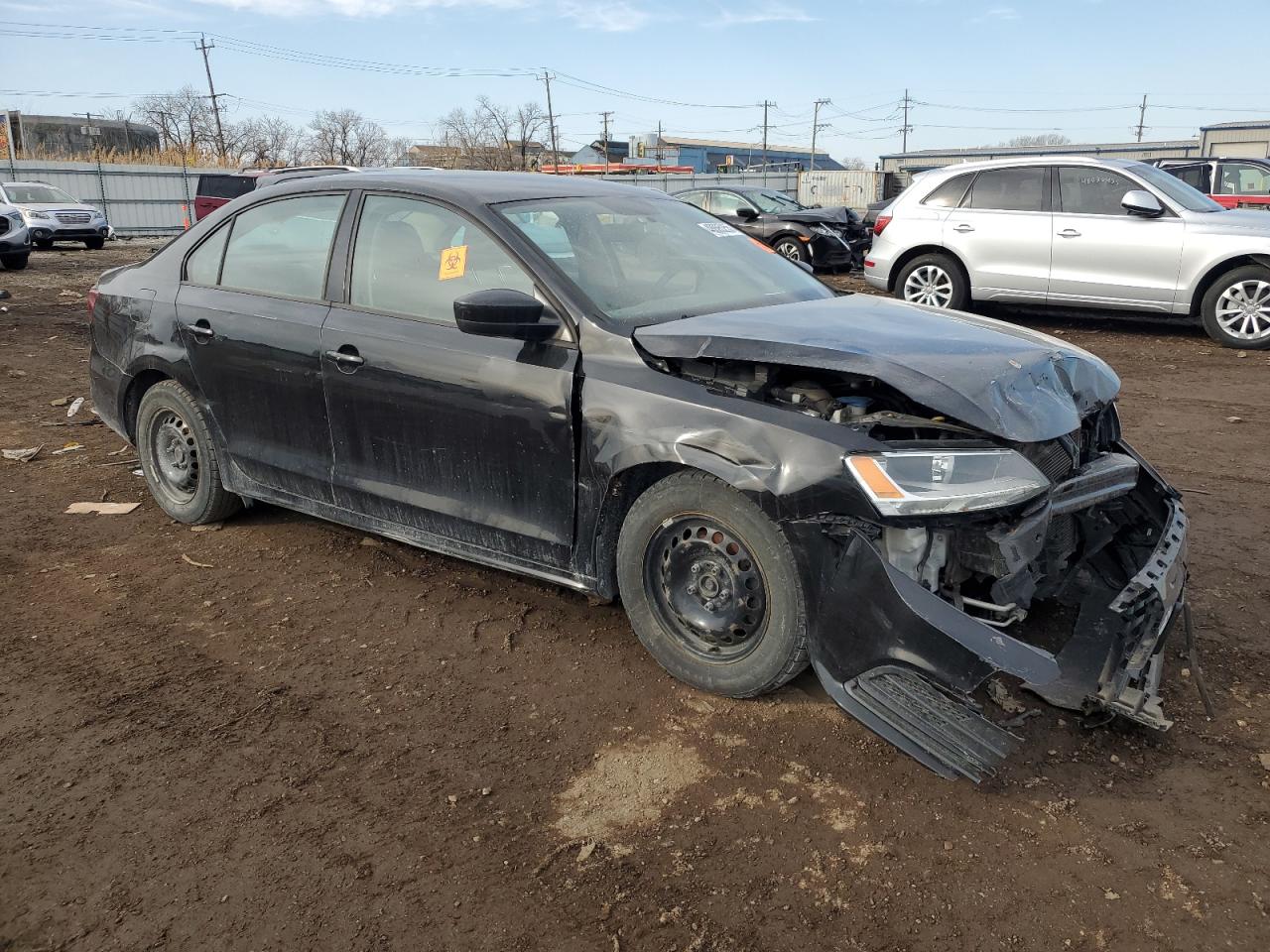 2016 Volkswagen Jetta VIN 3VW267AJ4GM260901 Copart auction photo, front end / rear end damage thumbnail 4
