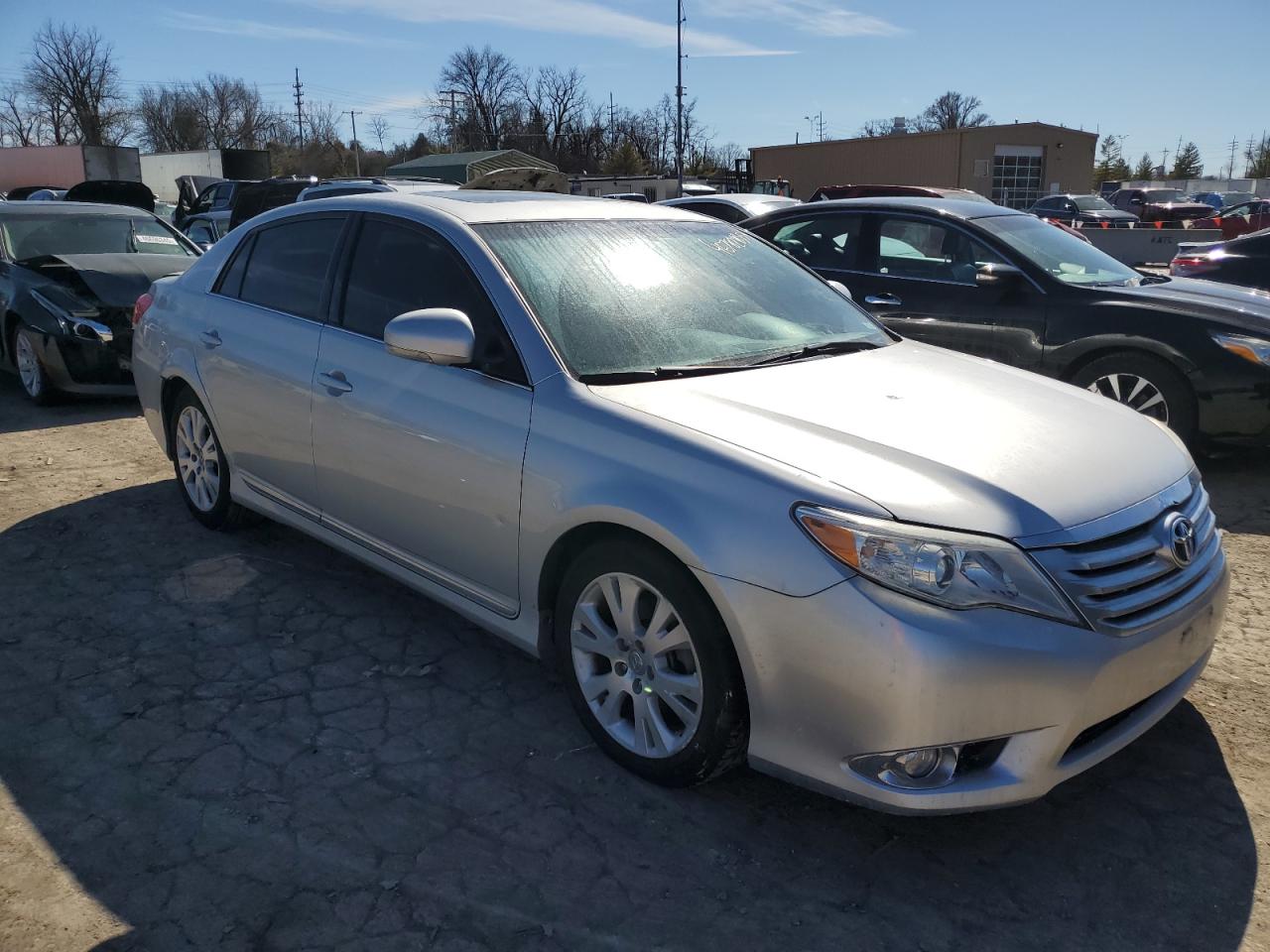 2012 Toyota Avalon VIN 4T1BK3DB5CU453653 Copart auction photo, rear end / side damage thumbnail 4
