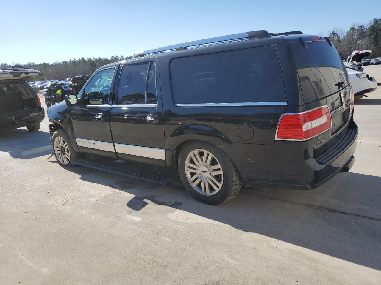 2012 Lincoln Navigator VIN 5LMJJ3J51CEL08176 Copart auction photo, all over damage thumbnail 2