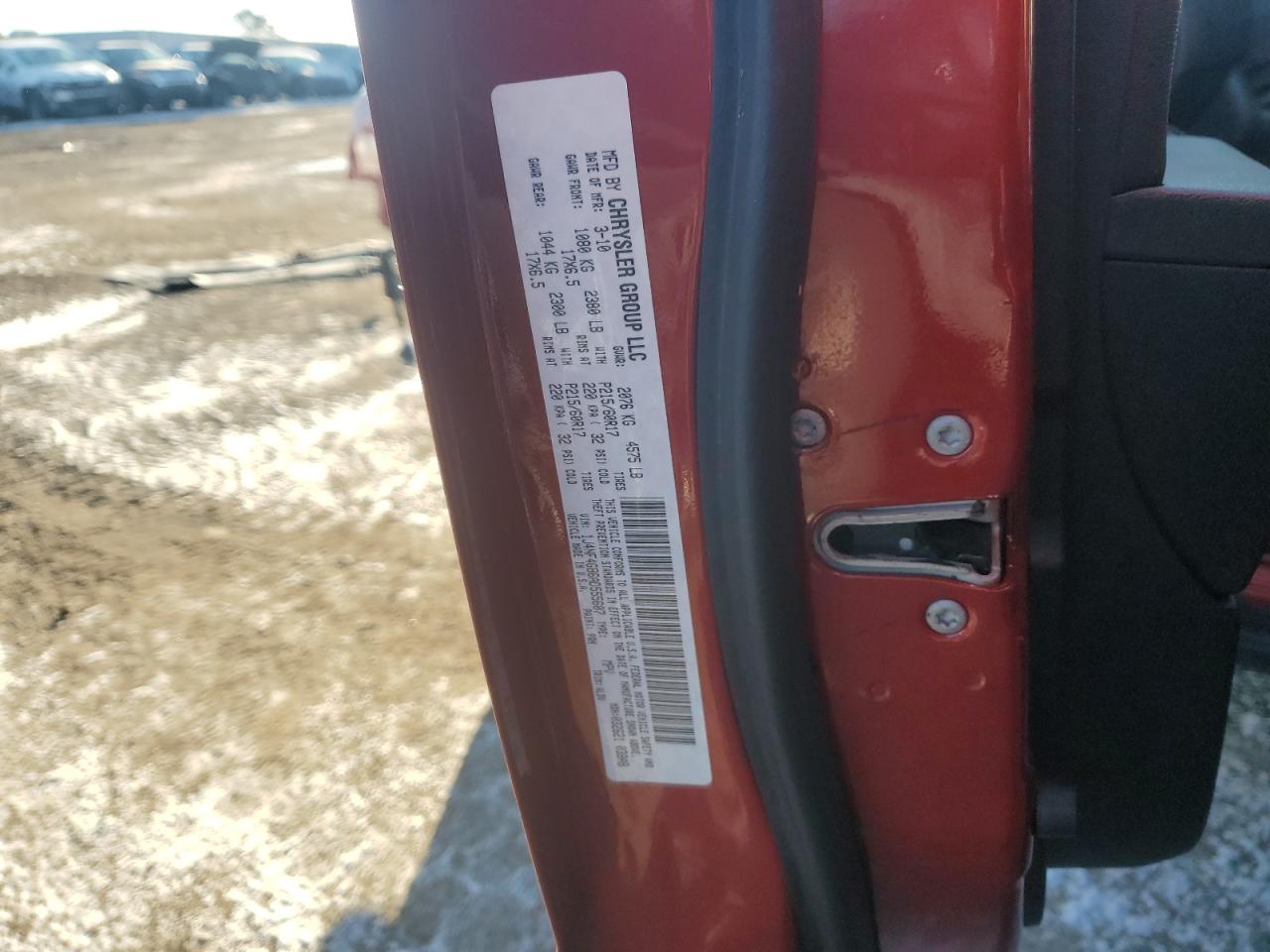 2010 Jeep Liberty (Patriot) VIN 1J4NF4GB6AD555607 Copart auction photo, front end / undercarriage damage thumbnail 12