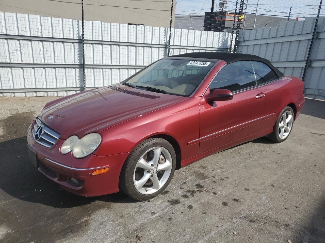 2009 Mercedes-Benz CLK-klasse VIN WDBTK56F79T101322