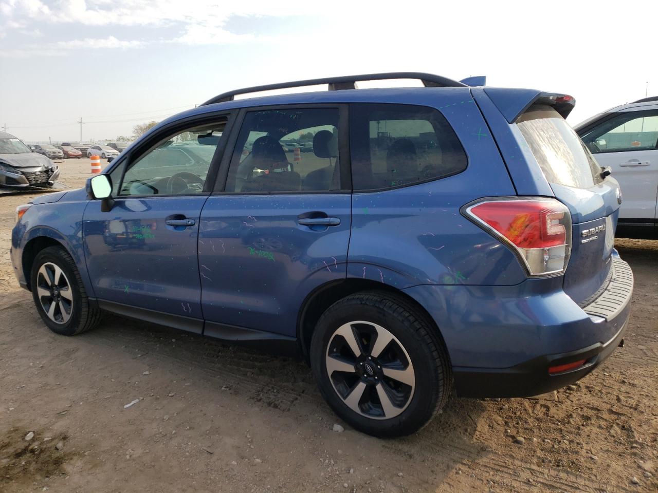 2018 Subaru Forester VIN JF2SJAEC5JH406679 Copart auction photo, hail damage thumbnail 2