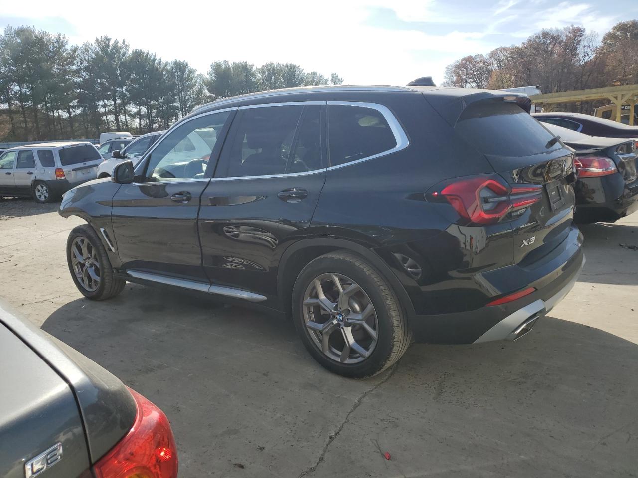 2023 BMW X3 VIN WBX57DP08PN192914 Copart auction photo, front end damage thumbnail 2