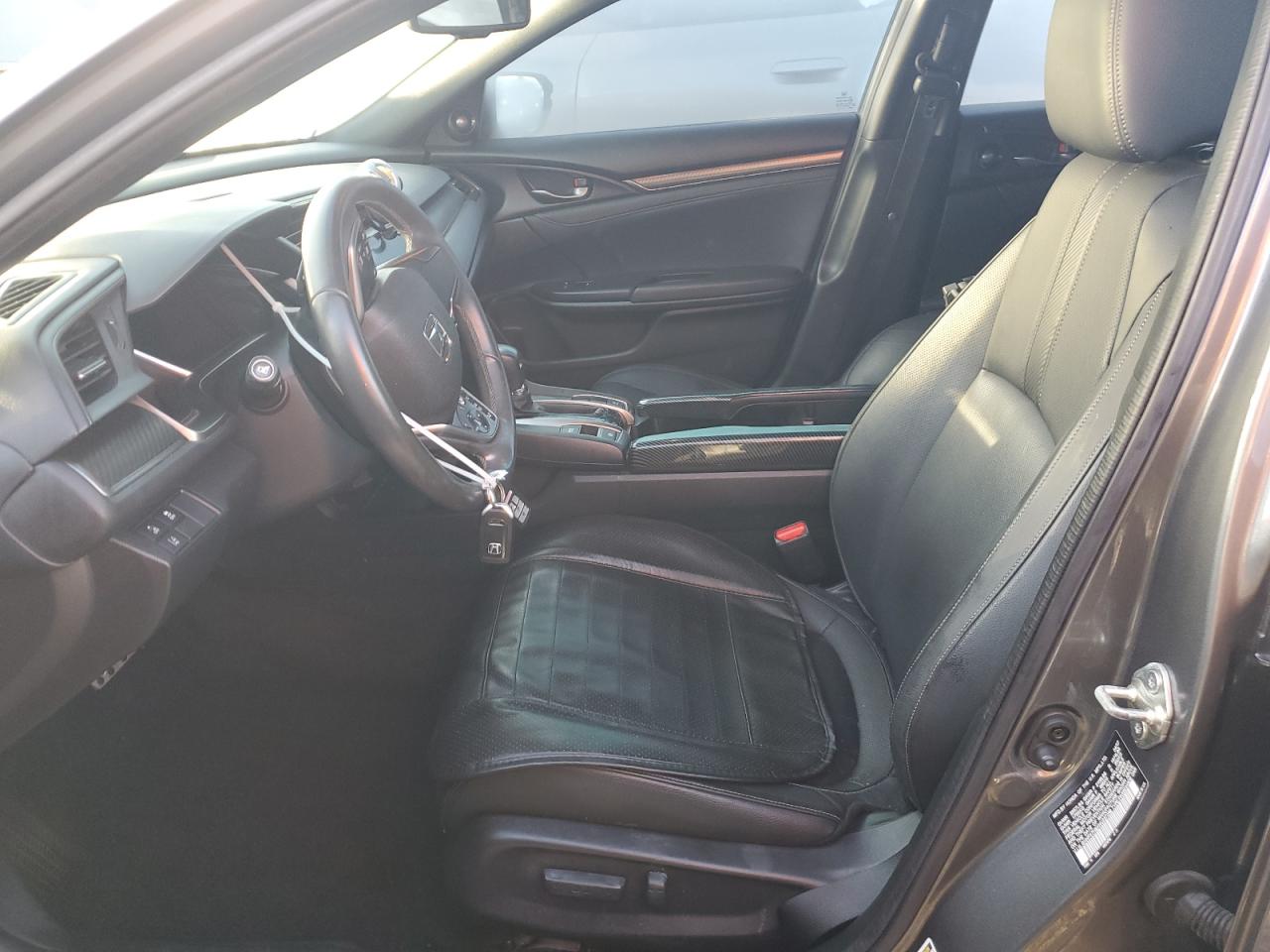 2017 Honda Civic VIN SHHFK7H9XHU227238 Copart auction photo, water/flood damage thumbnail 7