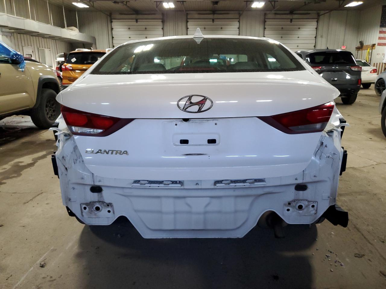 2017 Hyundai Elantra VIN 5NPD84LF5HH036928 Copart auction photo, vandalism / all over damage thumbnail 6