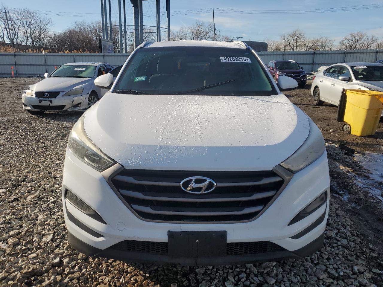 2016 Hyundai Tucson VIN KM8J3CA47GU133108 Copart auction photo, vandalism damage thumbnail 5