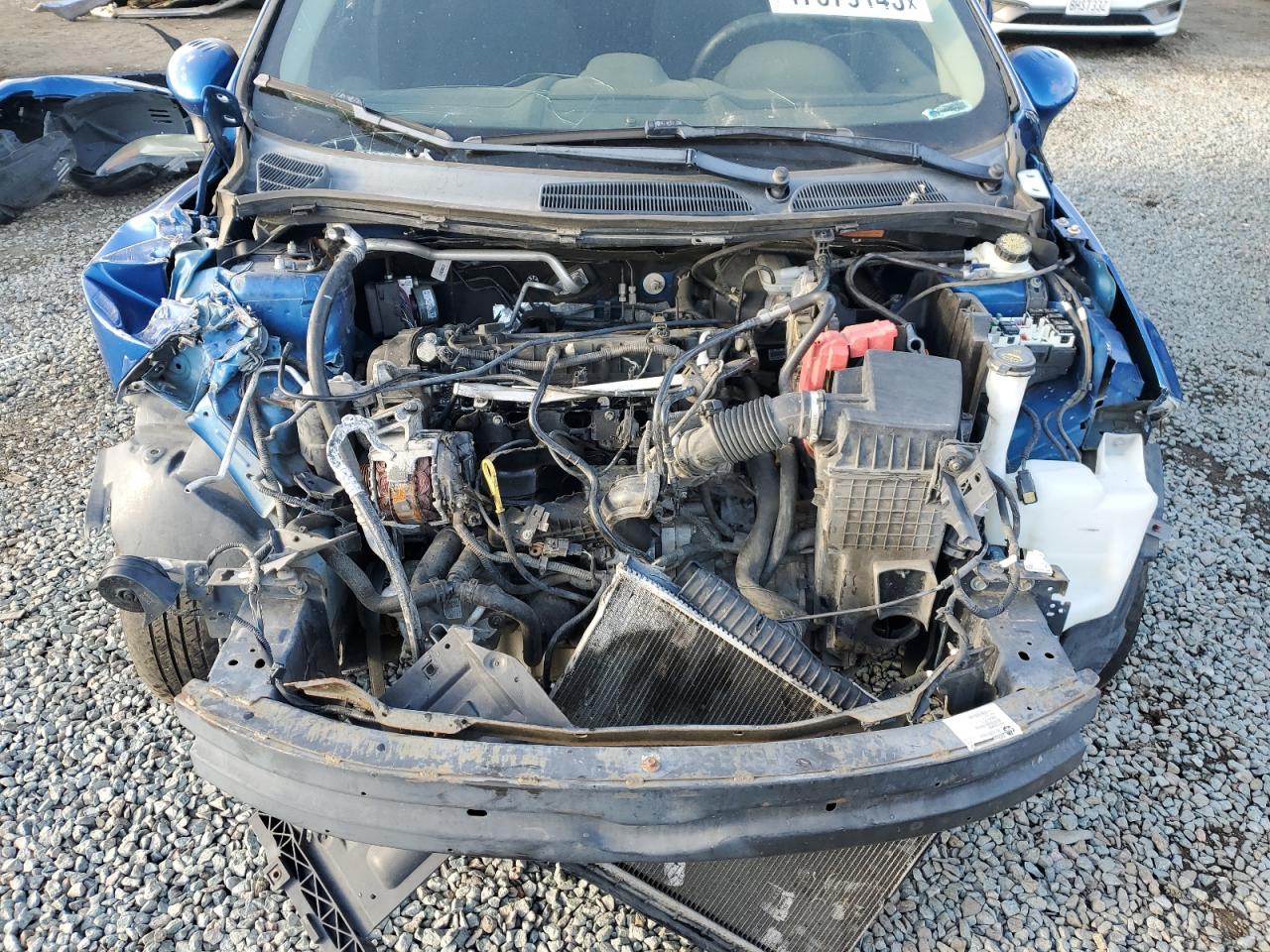 2018 Ford Fiesta VIN 3FADP4EJ9JM110796 Copart auction photo, front end damage thumbnail 11