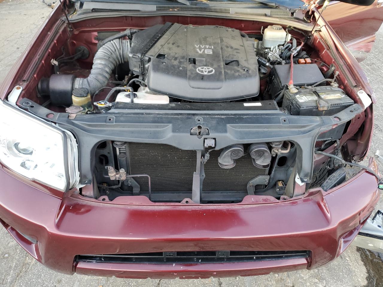 2006 Toyota 4Runner VIN JTEZU14R368065098 Copart auction photo, front end / side damage thumbnail 12