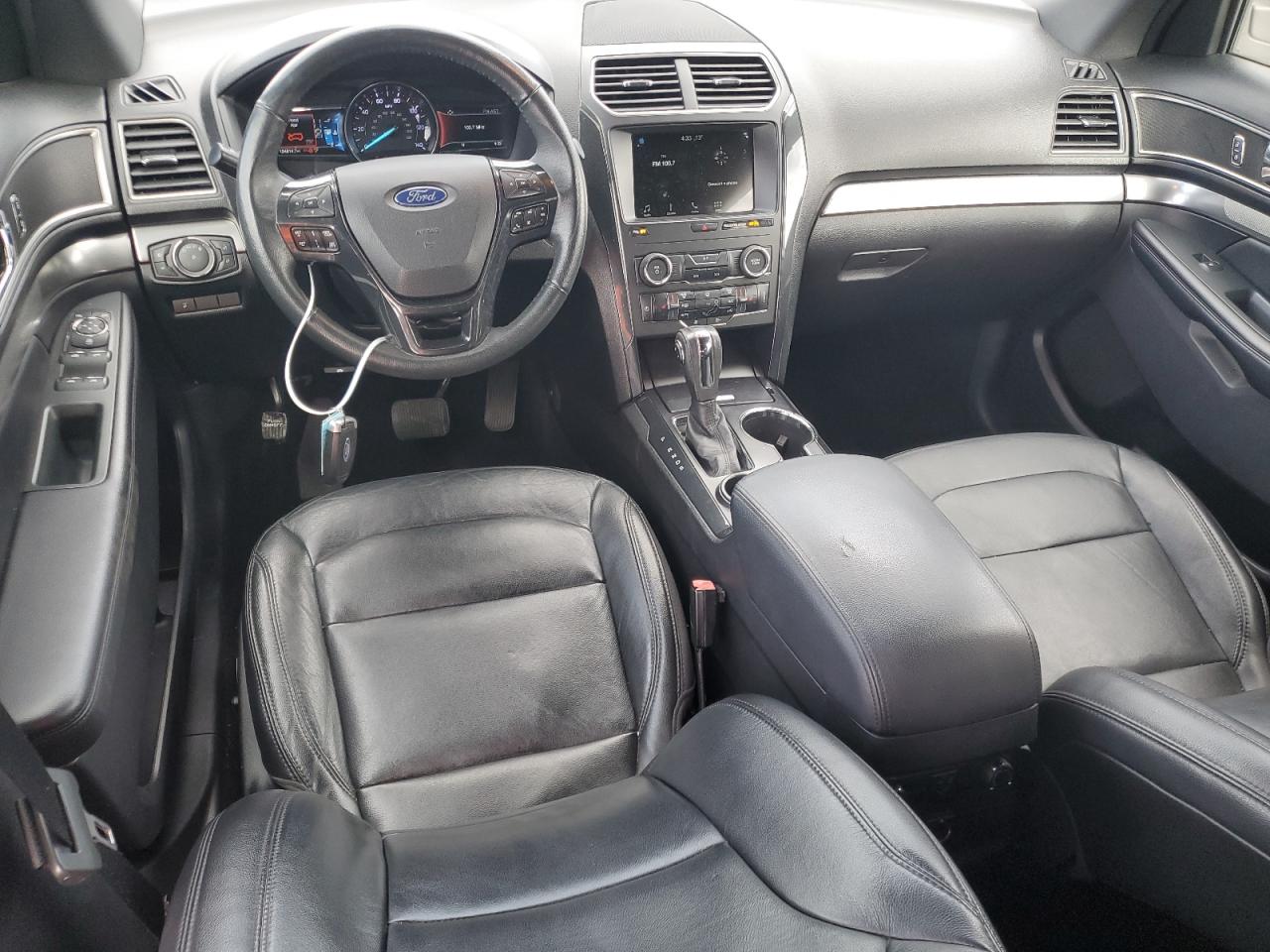 2018 Ford Explorer VIN 1FM5K7D81JGC23063 Copart auction photo, rear end / side damage thumbnail 8