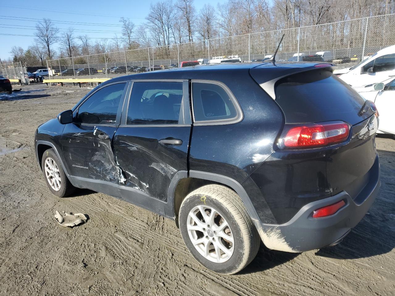 2017 Jeep Grand Cherokee VIN 1C4PJLAB6HD231650 Copart auction photo, side damage thumbnail 2