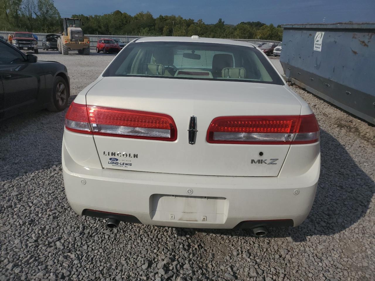 2012 Lincoln MKZ VIN 3LNHL2GC9CR832555 Copart auction photo, front end damage thumbnail 6