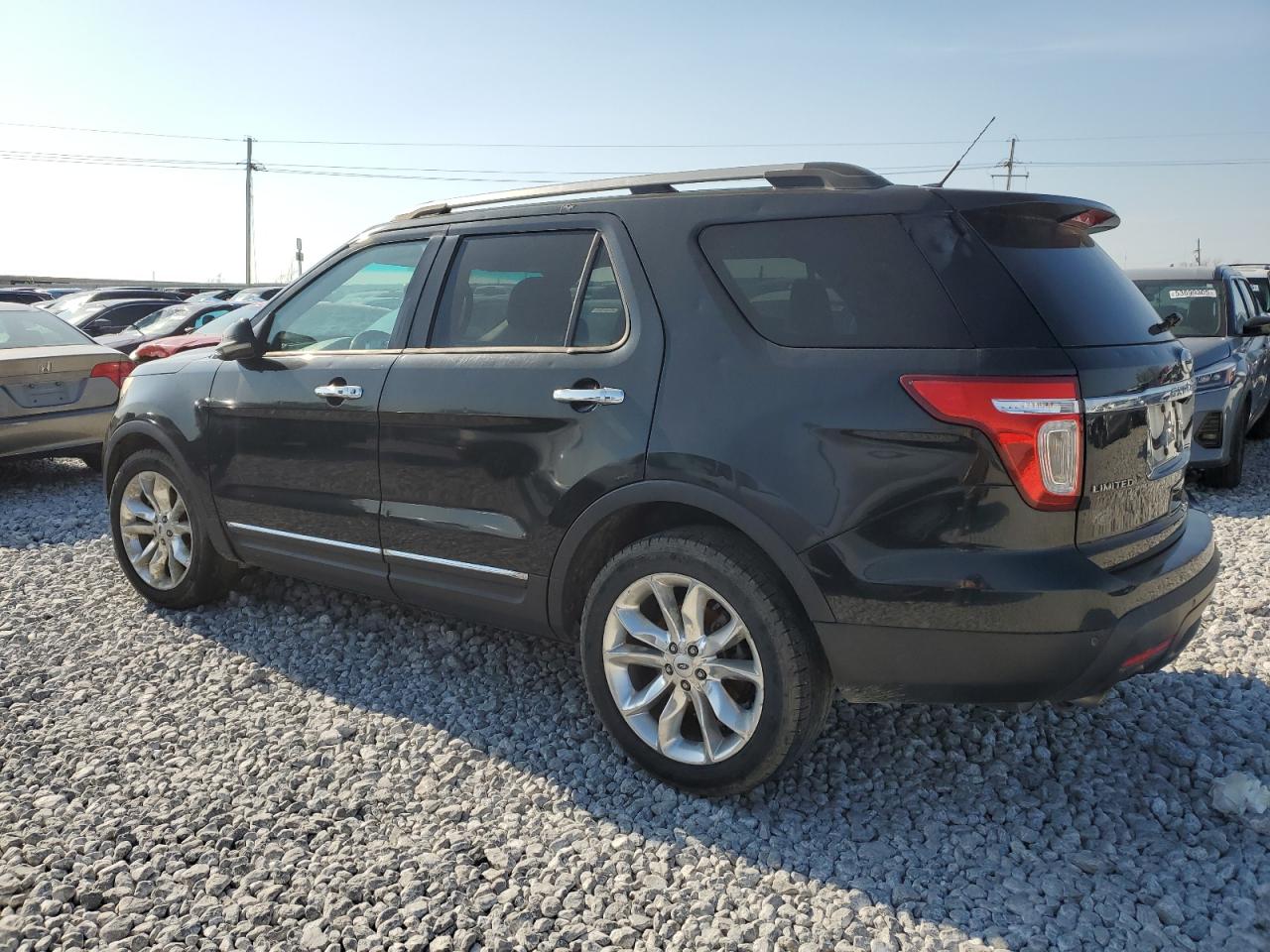 2013 Ford Explorer VIN 1FM5K8F80DGA25713 Copart auction photo, front end / hail damage thumbnail 2
