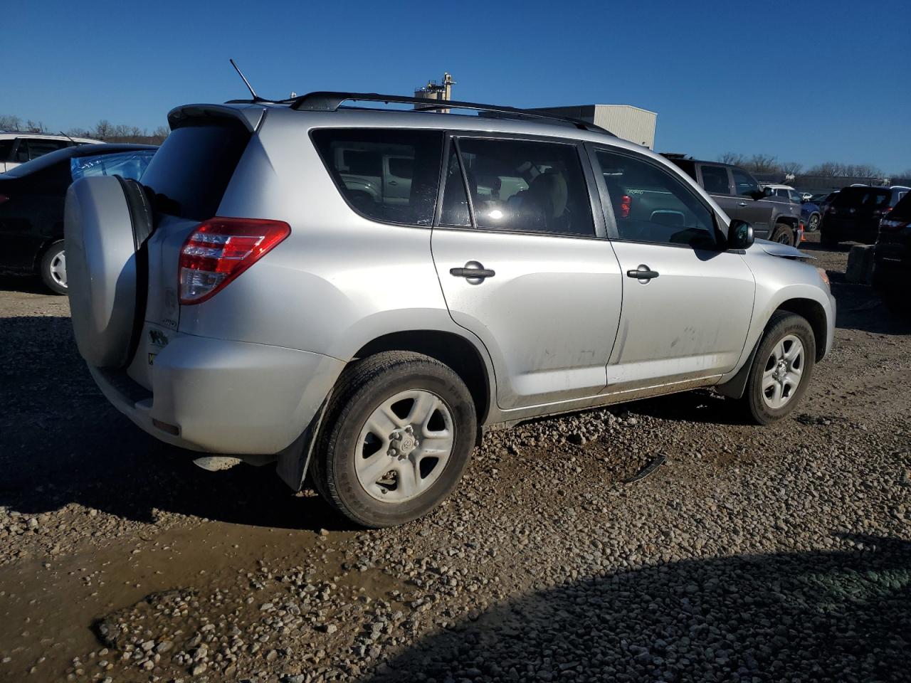 2011 Toyota RAV 4 VIN 2T3BF4DV4BW156772 Copart auction photo, front end damage thumbnail 3