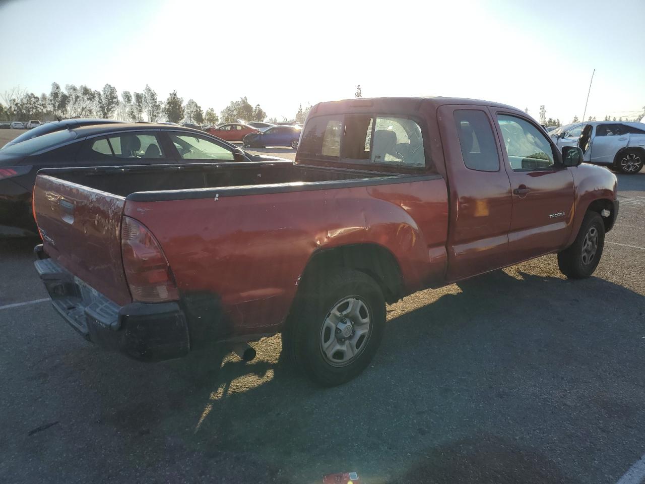 2007 Toyota Tacoma VIN 5TETX22NX7Z468017 Copart auction photo, all over damage thumbnail 3
