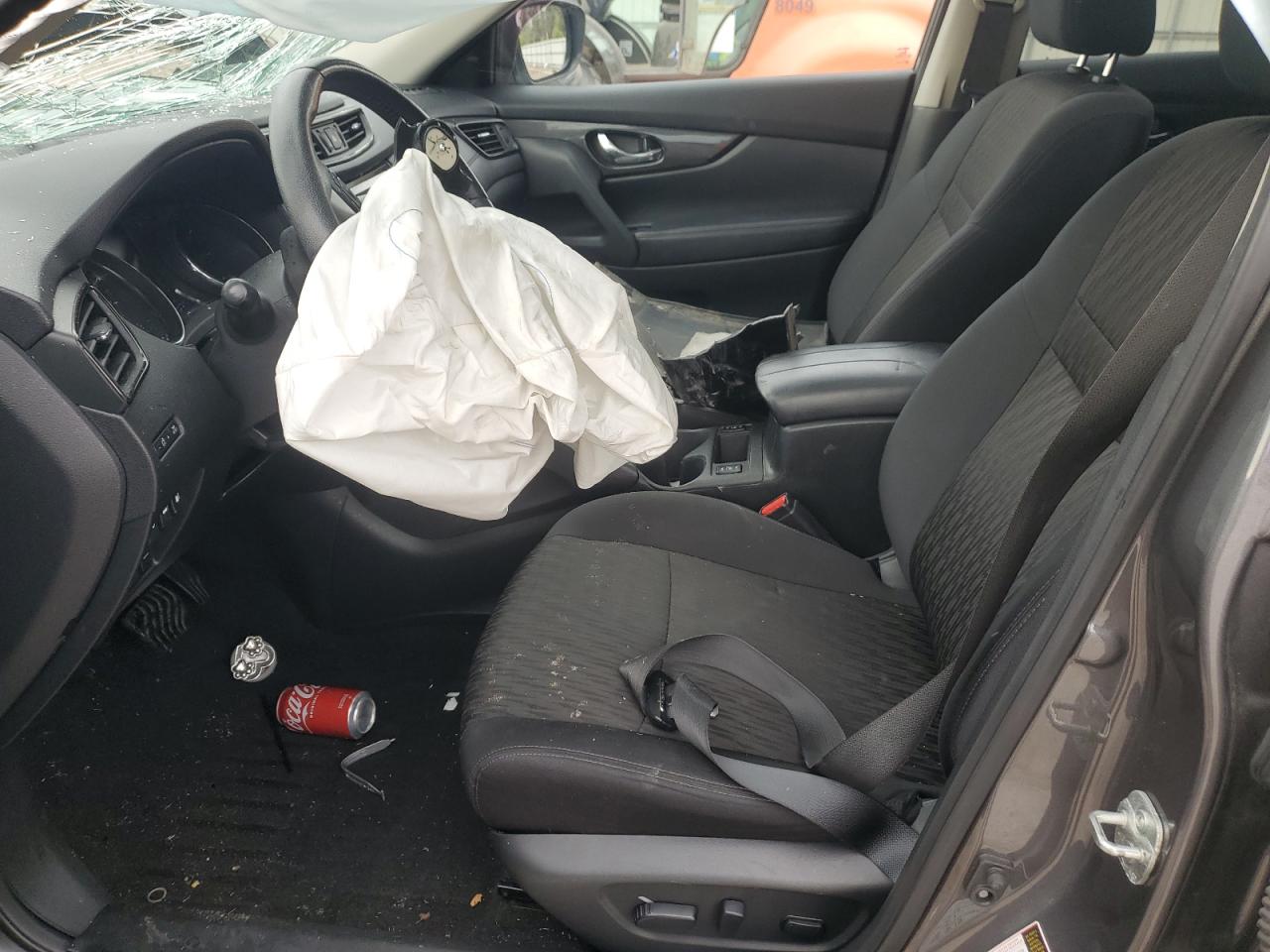 2019 Nissan Rogue VIN 5N1AT2MV2KC845233 Copart auction photo, biohazard/chemical / front end damage thumbnail 7