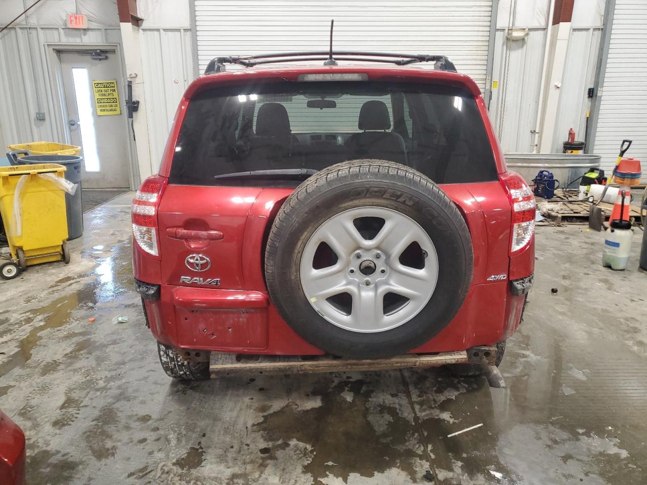 2011 Toyota RAV 4 VIN 2T3BF4DV1BW136947 Copart auction photo, rear end damage thumbnail 6