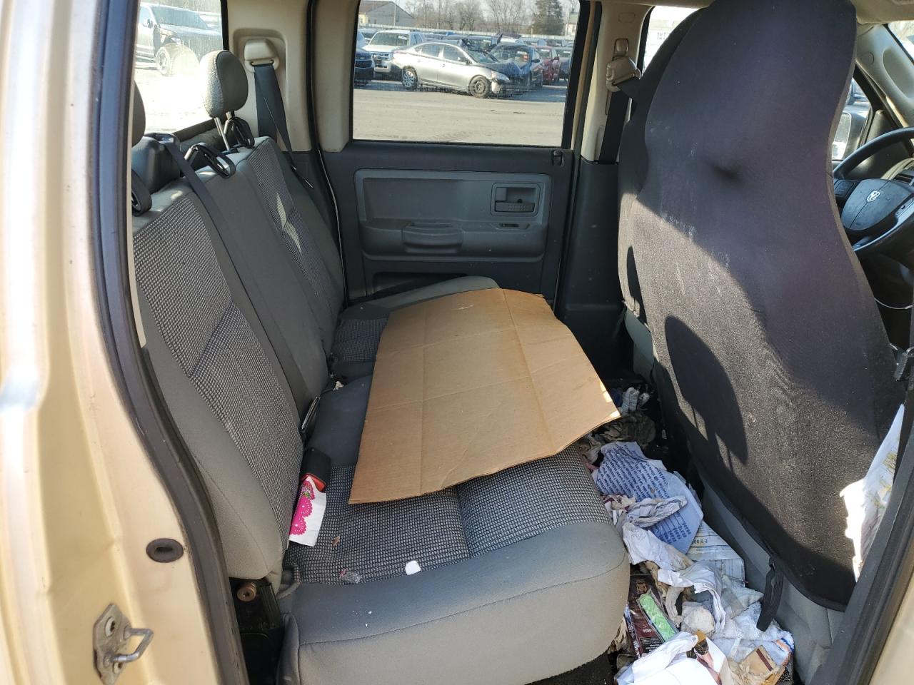 2011 Dodge Dakota VIN 1D7RW3GK4BS534193 Copart auction photo, undercarriage damage thumbnail 10