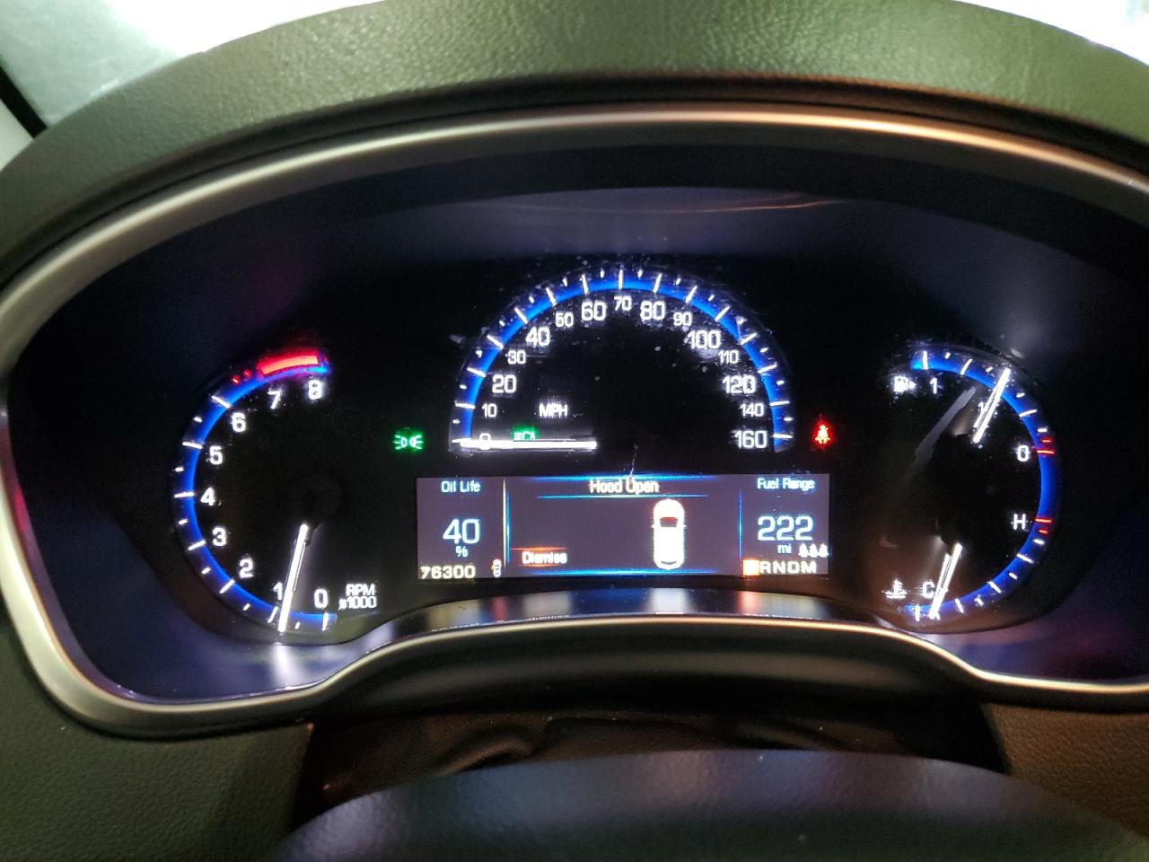 2016 Cadillac SRX VIN 3GYFNCE35GS548413 Copart auction photo, rear end damage thumbnail 9