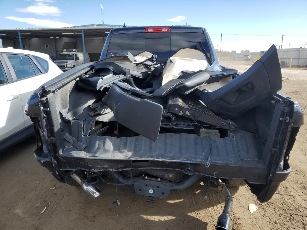 2020 RAM 1500 VIN 1C6RR7GT2LS125362 Copart auction photo, rear end / front end damage thumbnail 6