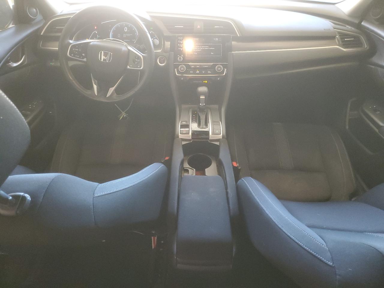 2019 Honda Civic VIN JHMFC1F31KX001725 Copart auction photo, rear end / hail damage thumbnail 8
