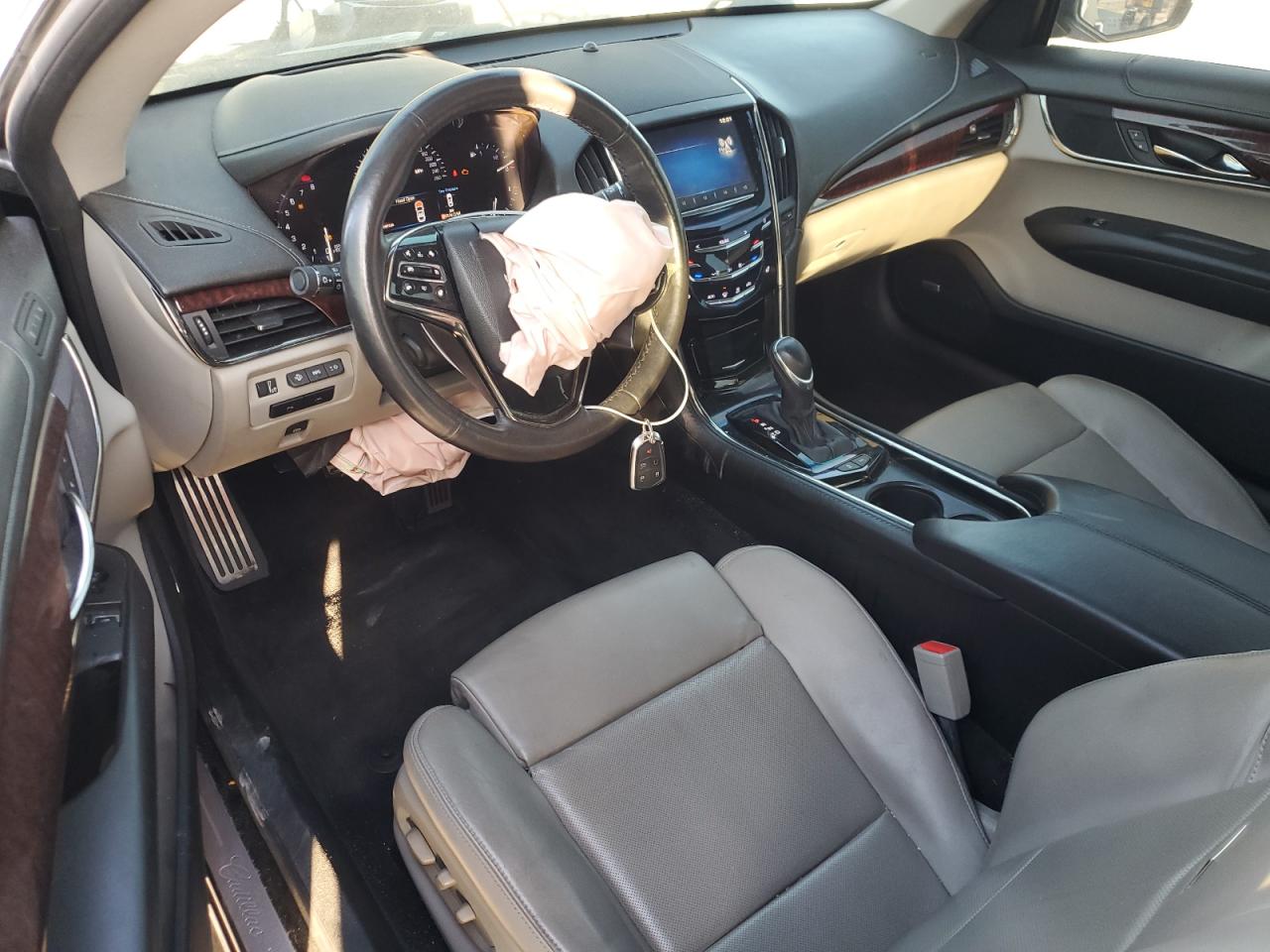 2015 Cadillac ATS VIN 1G6AM1R3XF0120430 Copart auction photo, front end damage thumbnail 8