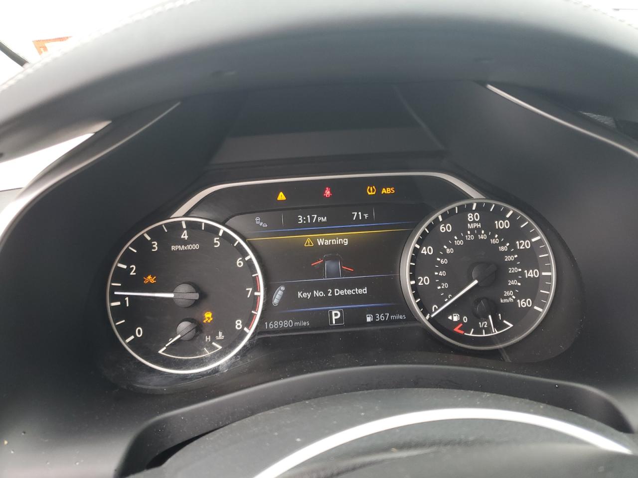2015 Nissan Murano VIN 5N1AZ2MH7FN221446 Copart auction photo, rear end / minor dent/scratches damage thumbnail 9