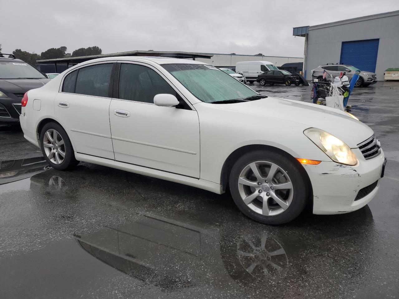 2005 Infiniti G VIN JNKCV51E65M205956 Copart auction photo, rear end damage thumbnail 4
