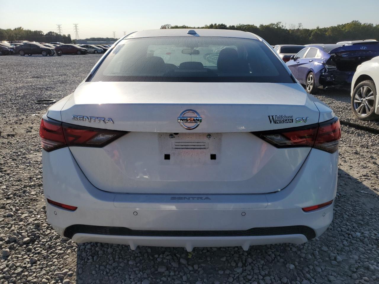2021 Nissan Sentra VIN 3N1AB8CVXMY323099 Copart auction photo, front end damage thumbnail 6