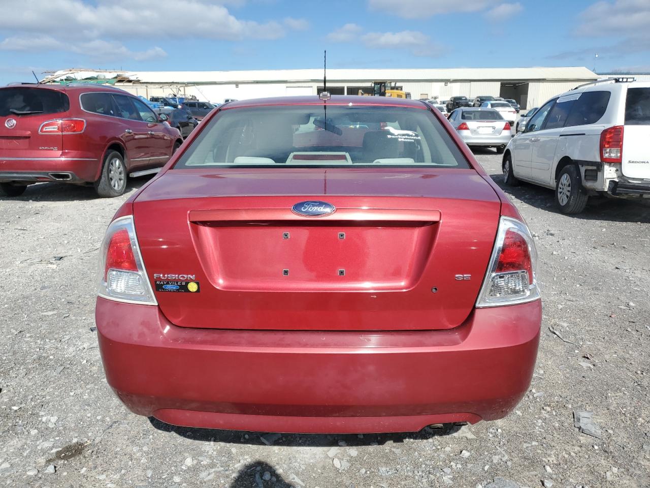 2008 Ford Fusion VIN 3FAHP07Z58R175350 Copart auction photo, front end damage thumbnail 6