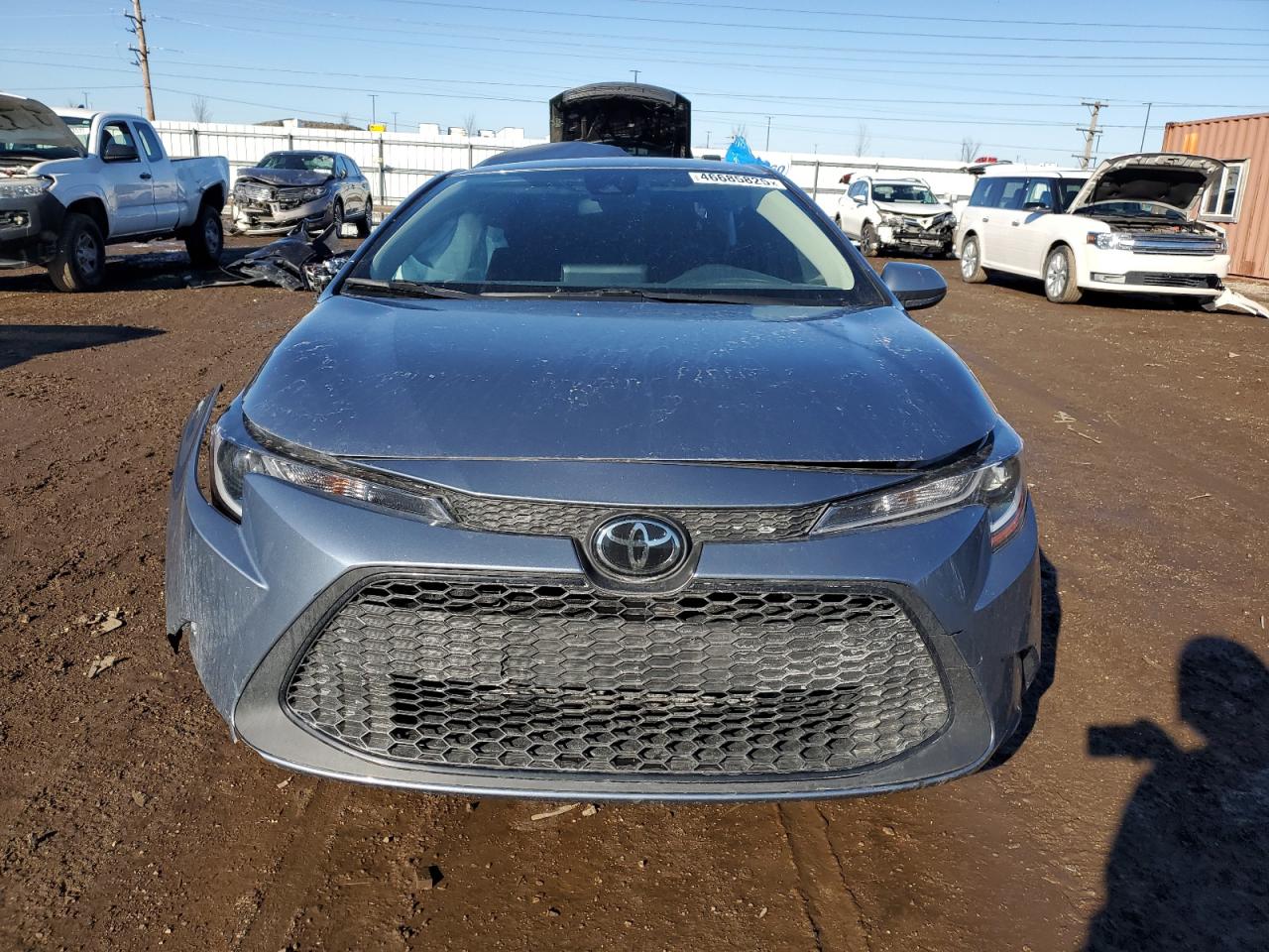 2022 Toyota Corolla VIN JTDEPMAE5NJ222960 Copart auction photo, all over damage thumbnail 5