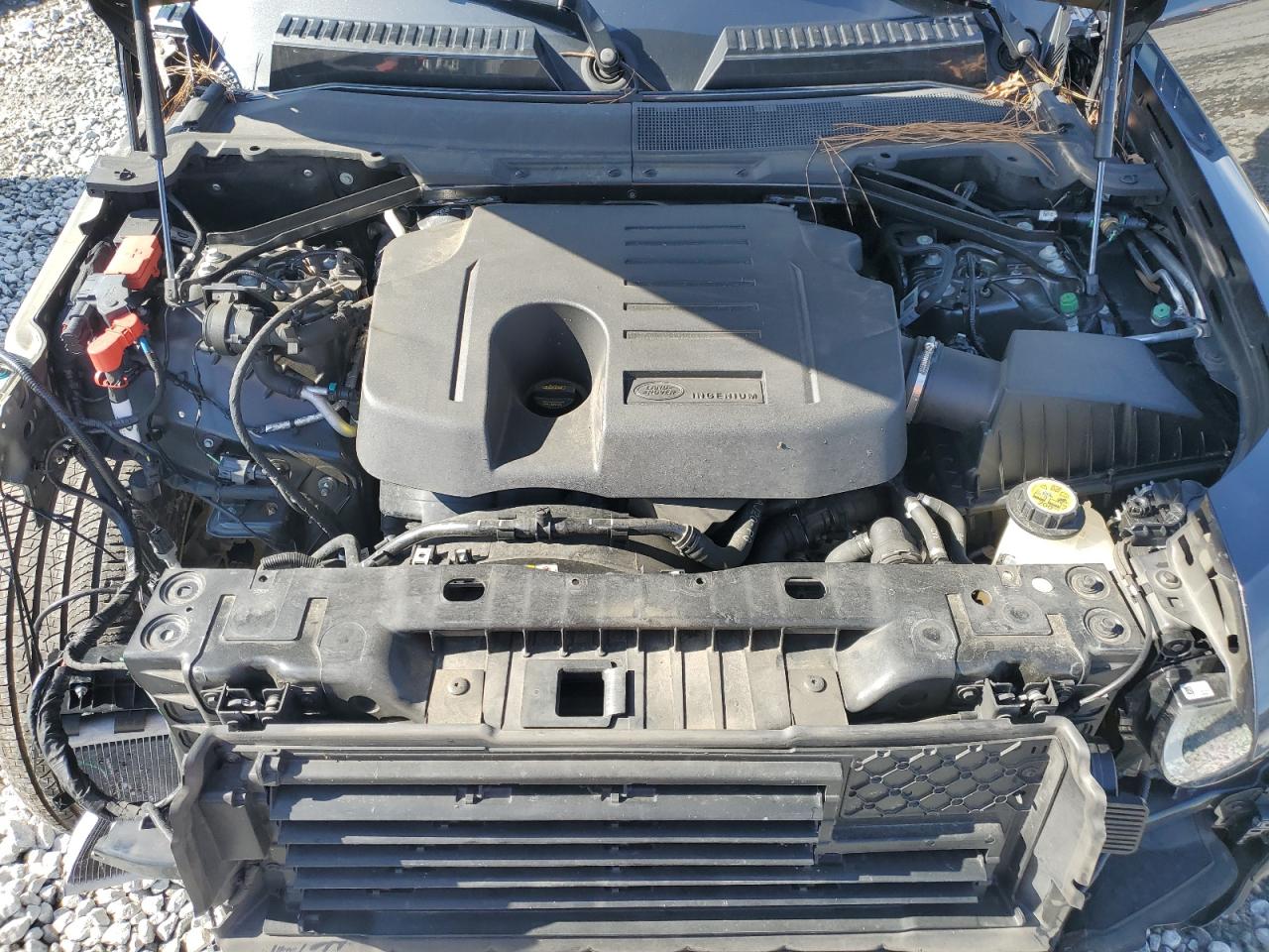 2021 Land Rover Defender VIN SALEPERU0M2036942 Copart auction photo, front end / side damage thumbnail 12