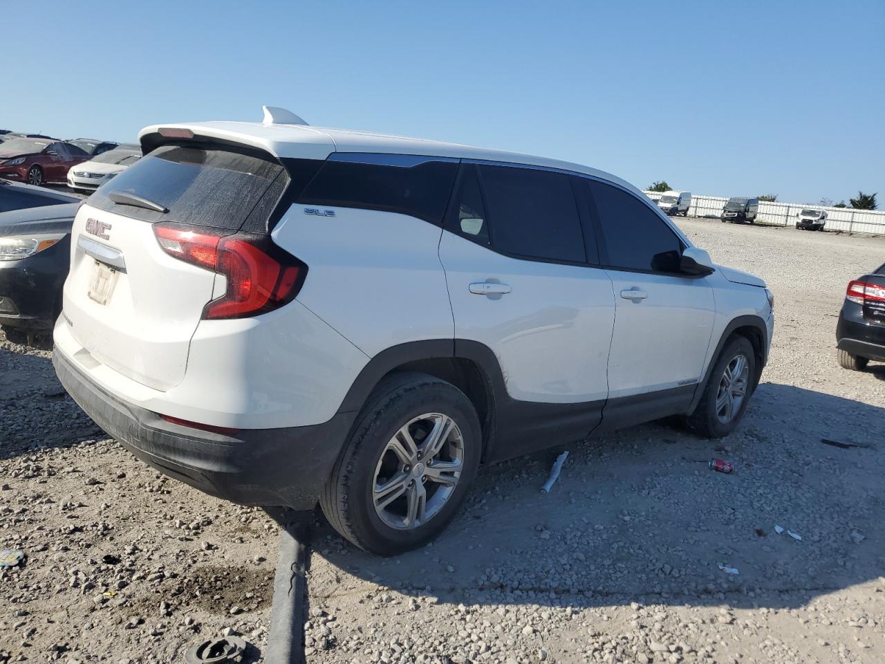 2018 GMC Terrain VIN 3GKALMEV6JL320018 Copart auction photo, front end damage thumbnail 3