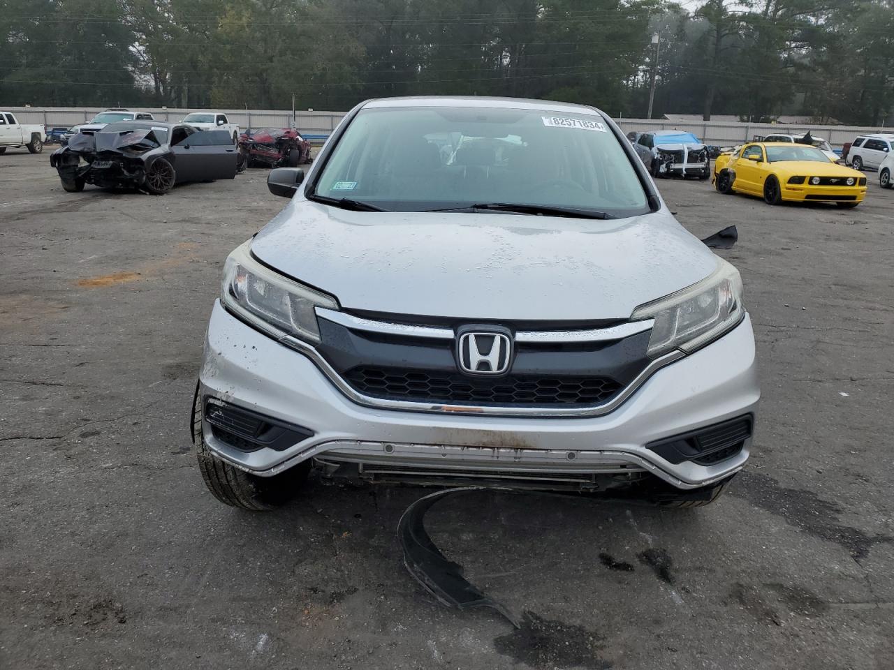 2016 Honda CR-V VIN 2HKRM4H37GH657702 Copart auction photo, front end damage thumbnail 5