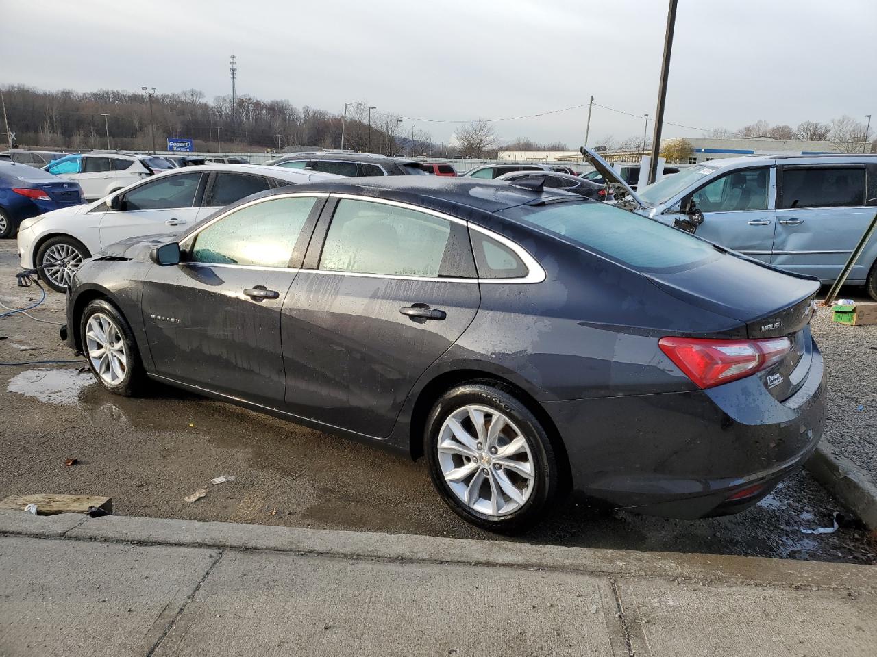 2022 Chevrolet Malibu VIN 1G1ZD5ST9NF116648 Copart auction photo, front end damage thumbnail 2