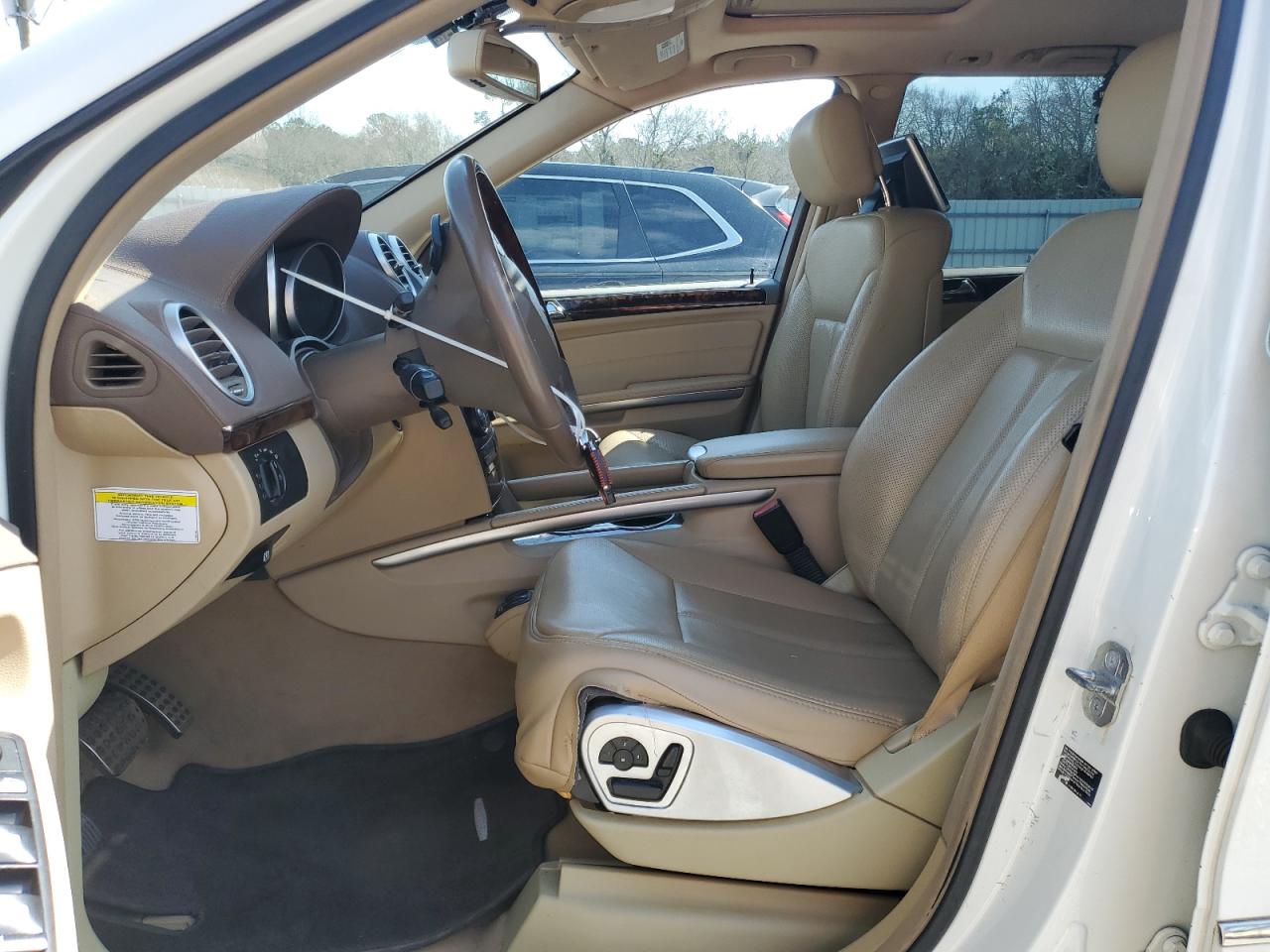2009 Mercedes-Benz GL-klasse VIN 4JGBF86E39A459440 Copart auction photo, water/flood damage thumbnail 7