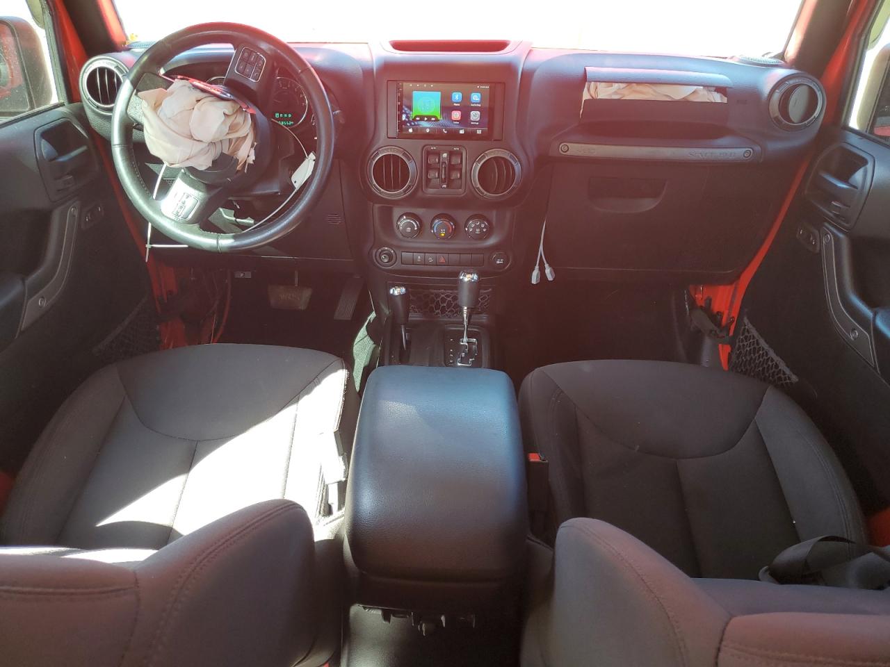2017 Jeep Wrangler VIN 1C4BJWDG6HL726018 Copart auction photo, front end damage thumbnail 8