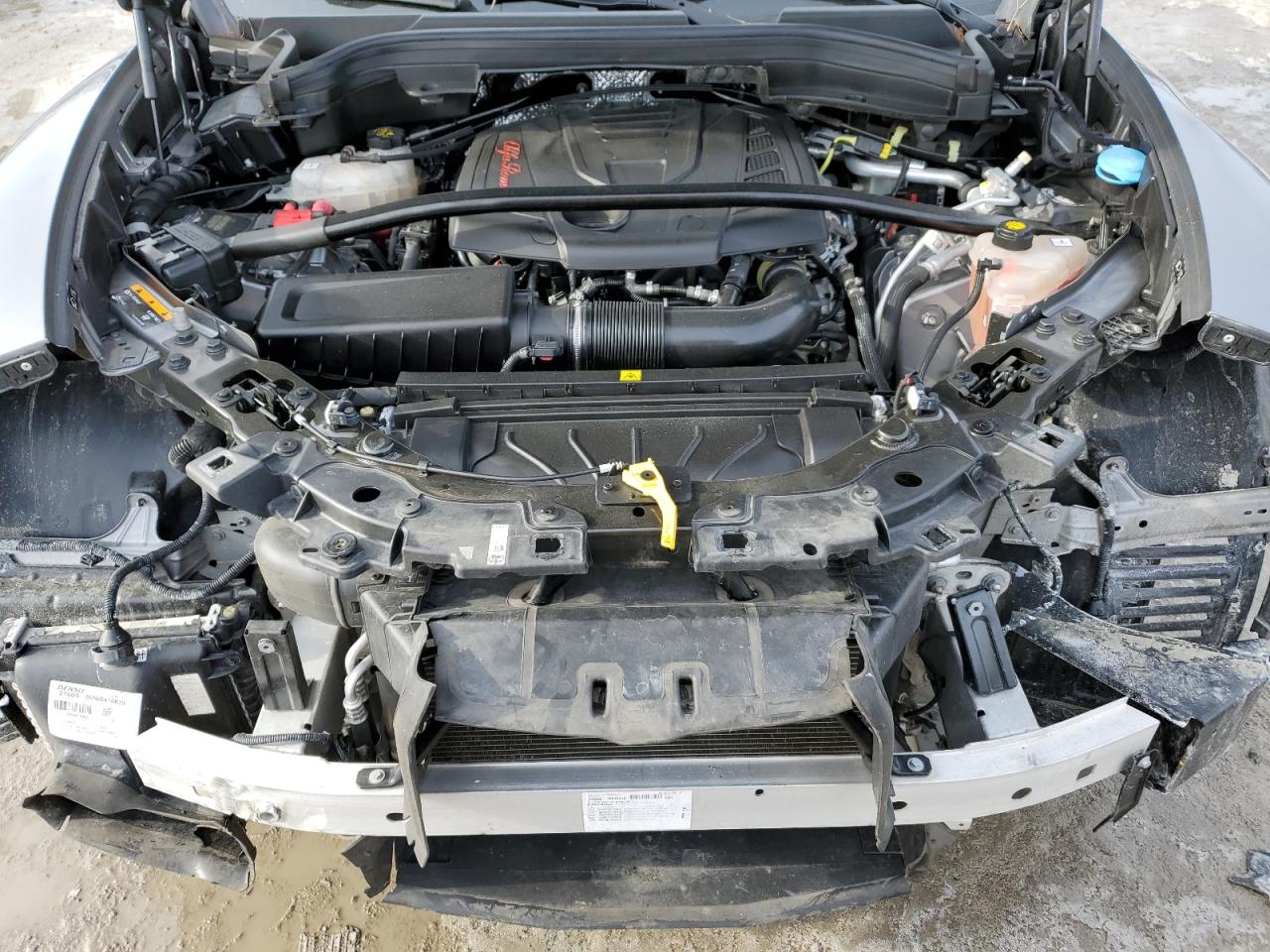 2019 Alfa Romeo Stelvio VIN ZASPAKBN0K7C56849 Copart auction photo, front end damage thumbnail 12