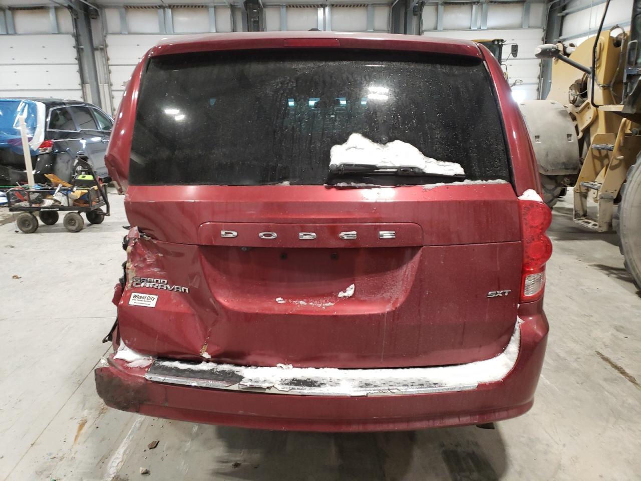2014 Dodge Caravan VIN 2C4RDGCG0ER459376 Copart auction photo, all over / hail damage thumbnail 6
