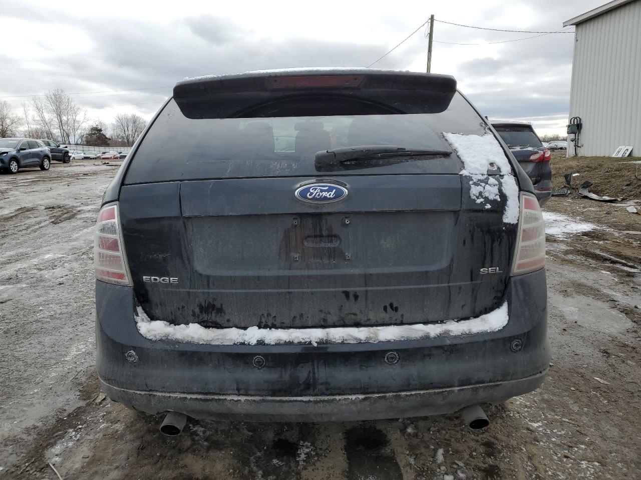 2007 Ford Edge VIN 2FMDK39C27BB25614 Copart auction photo, front end damage thumbnail 6