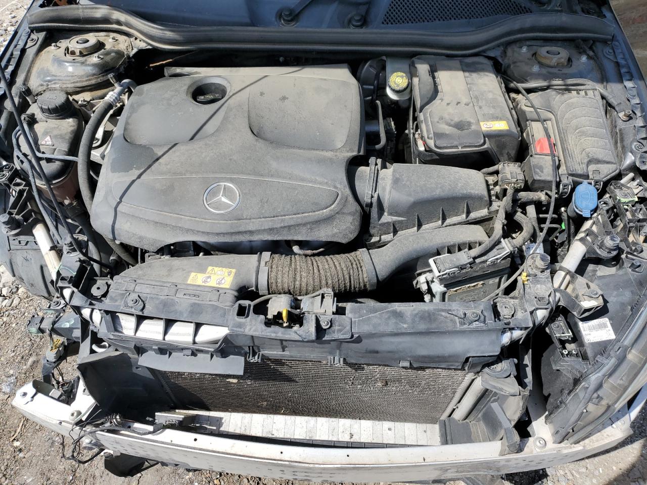 2015 Mercedes-Benz CLA-klasse VIN WDDSJ4EB0FN278146 Copart auction photo, front end / minor dent/scratches damage thumbnail 11