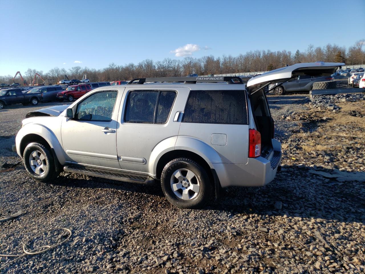 2006 Nissan Pathfinder VIN 5N1AR18W06C615739 Copart auction photo, front end damage thumbnail 2
