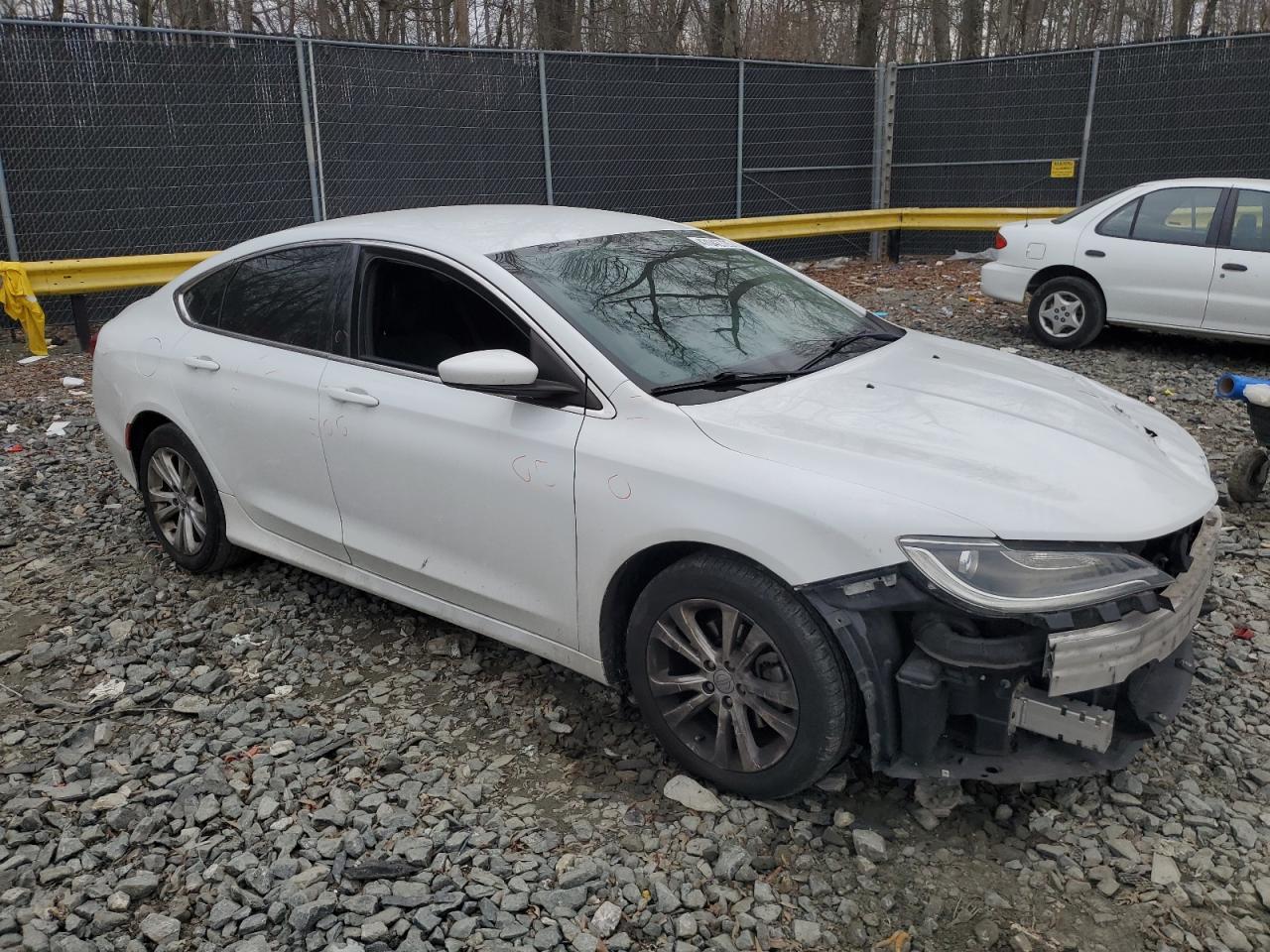 2015 Chrysler 200 VIN 1C3CCCAB6FN700451 Copart auction photo, front end damage thumbnail 4