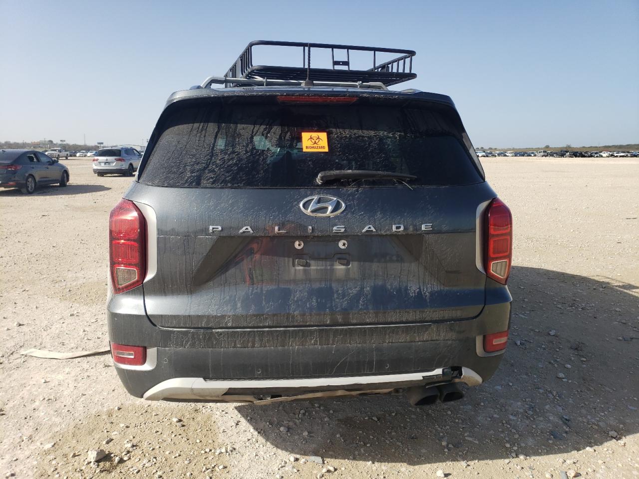 2020 Hyundai Palisade VIN KM8R24HE2LU104670 Copart auction photo, front end damage thumbnail 6