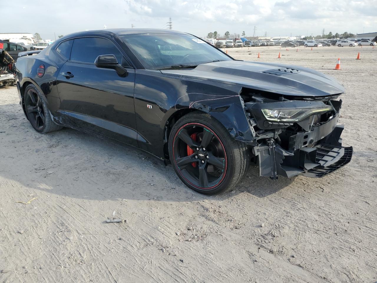 2022 Chevrolet Camaro VIN 1G1FE1R71N0104708 Copart auction photo, front end / rear end damage thumbnail 4