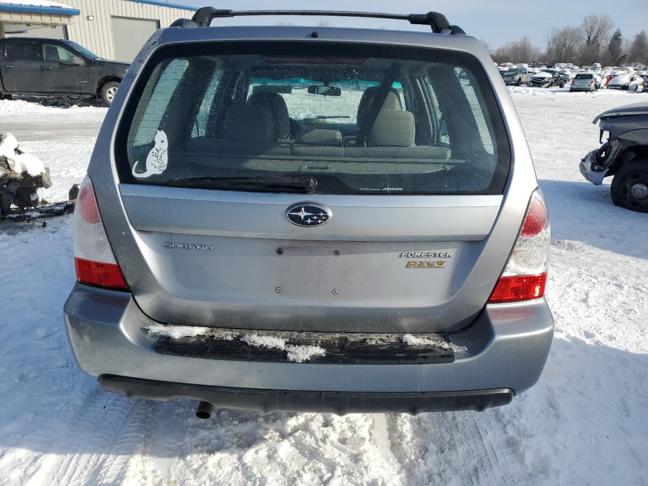 2008 Subaru Forester VIN JF1SG636X8H732193 Copart auction photo, front end / minor dent/scratches damage thumbnail 6