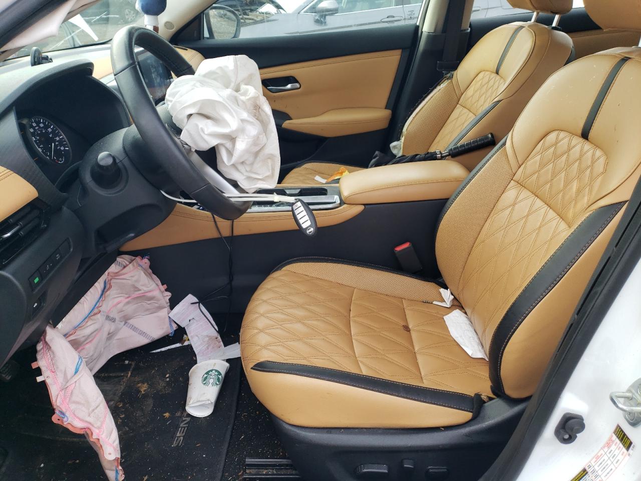 2022 Nissan Sentra VIN 3N1AB8CV3NY254161 Copart auction photo, front end / undercarriage damage thumbnail 7