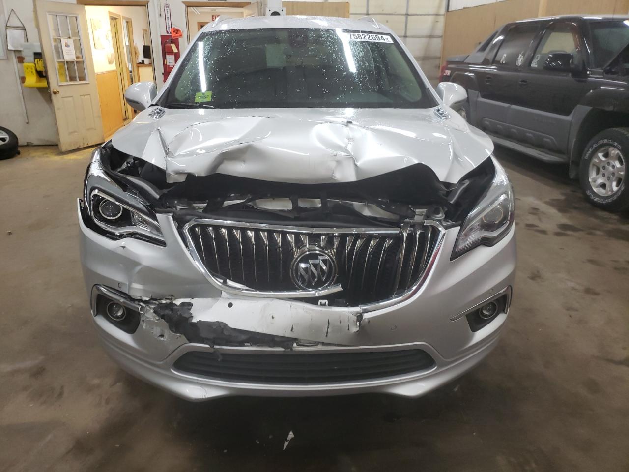 2016 Buick Envision VIN LRBFXESX9GD165558 Copart auction photo, front end damage thumbnail 5